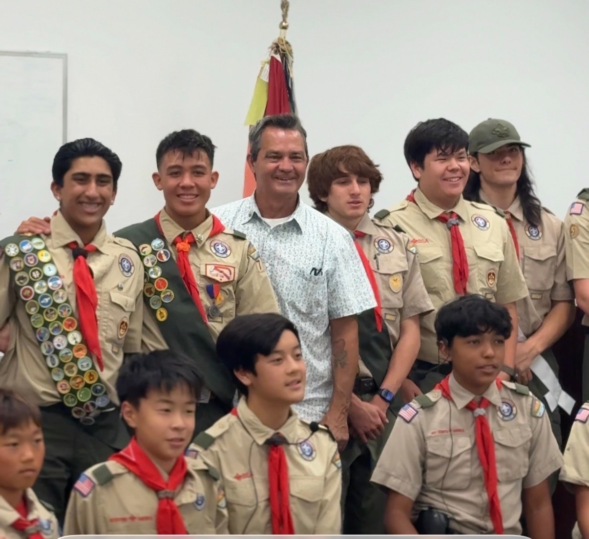 Award with Troop 707